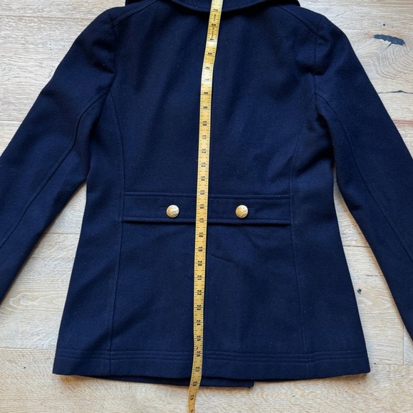 🔥CLASSIC J.CREW 🔥Navy Pea Coat Sz 6 Price Firm! - Picture 10 of 11